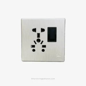 China Fitting Switch Plate Light plug - Galaxy Black Grey Series