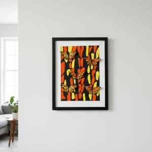 3D Butterfly Wall Painting – 10x12 Inches smart living pakistan