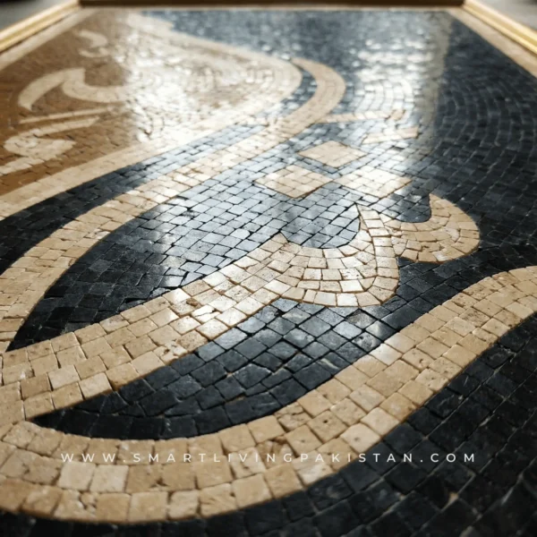 Maa Shaa Allah Mosaic art by smart living pakistan-1 (1) Maa Shaa Allah Islamic Mosaic Art in Pakistan Islamic Mosaic Art In Pakistan Islamic Mosaic Artwork – Sufi Whirling Mosaic Art work by smart living Pakistan Sufi whirling mosaic art handmade Islamic wall decor Pakistan Islamic mosaic Sufi whirling artwork for outdoor wall Handmade Sufi whirling mosaic art 4x8 feet Prime quality Islamic mosaic art for car porch