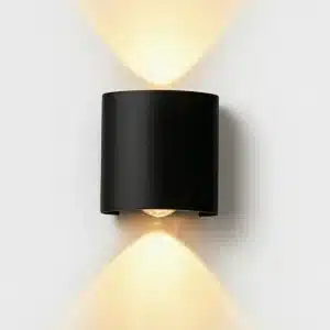 1 Way Wall light - Waterproof LED wall light - Black Metal by smart living pakistan
