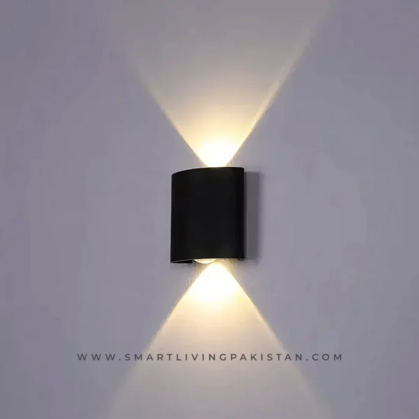 1 Way Wall light – Waterproof LED wall light – Black Metal by smart living pakistan 1 Way Wall light - Waterproof LED wall light - Black Metal by smart living pakistan