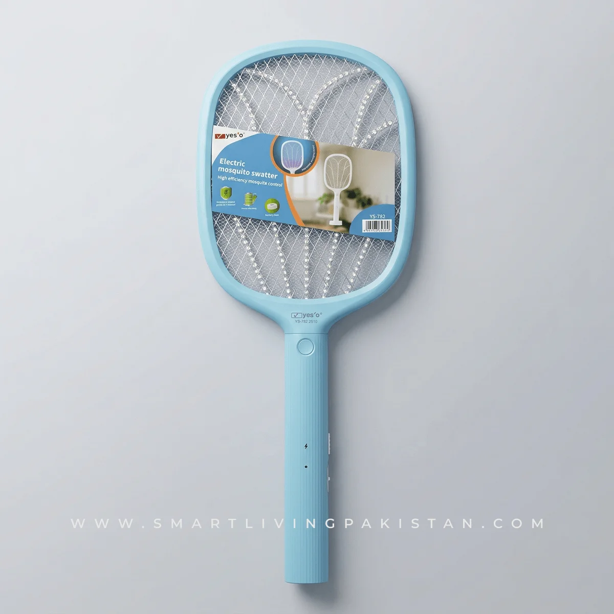Rechargeable Mosquito Killer Racket in Pakistan | Electric Mosquito Swatter with UV Lamp