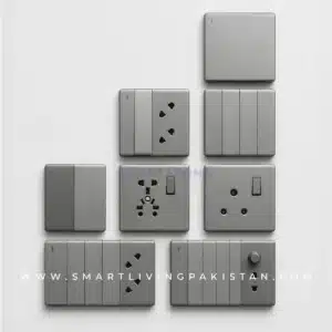 Prime Series Grey luxury switch board - China fitting Pakistan