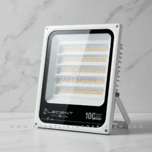 100W LED Flood Light with high build quality for outdoor lighting by Smart Living Pakistan