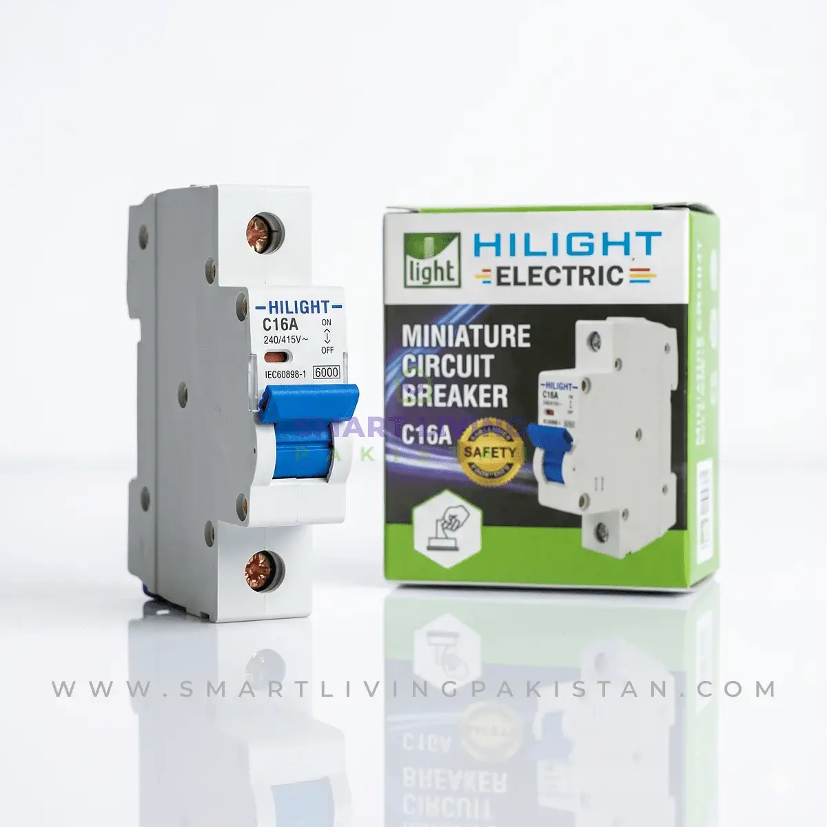 Hilight Electric 16A Miniature Circuit Breaker 240V 415V – Best MCB in Pakistan by Smart Living Pakistan
