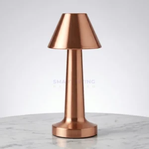 Cordless Rechargeable Table Lamp Copper Mushroom Lamp by Smart Living Pakistan