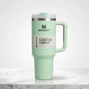 Stanley Flowstate Tumbler Water Bottle in Mint Green with insulated steel body by Smart Living Pakistan