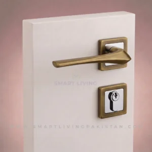Liver Handle Antique Brass Door Lock set by smart living Pakistan