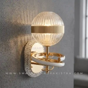 Reeded Globe Wall Light by Smart Living Pakistan Modern wall Lights