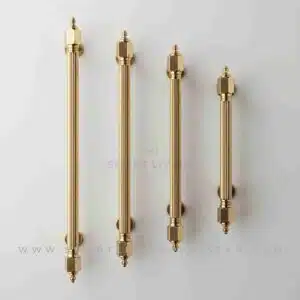 Main Entry Door Handle Fluted Gold and AB Color by Smart Living Pakistan