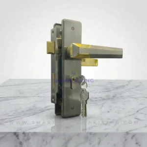 Metallic Door Handle Lock set in Pakistan by smart living pakistan
