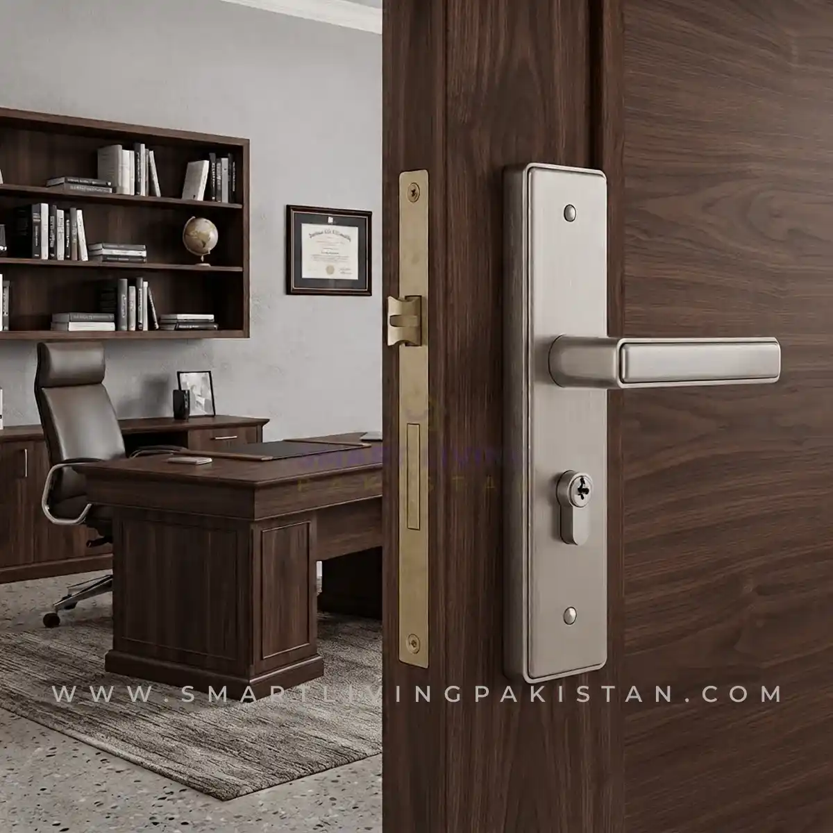 Outliner Door handle Lock set by smart living pakistan