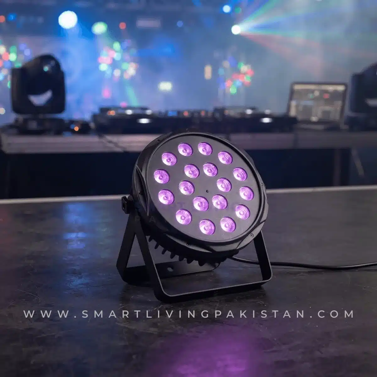 RGB Stage Light PAR Light RGB 18 LEDs by smart living pakistan