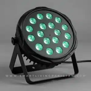 RGB Stage Light PAR Light RGB 18 LEDs by smart living pakistan