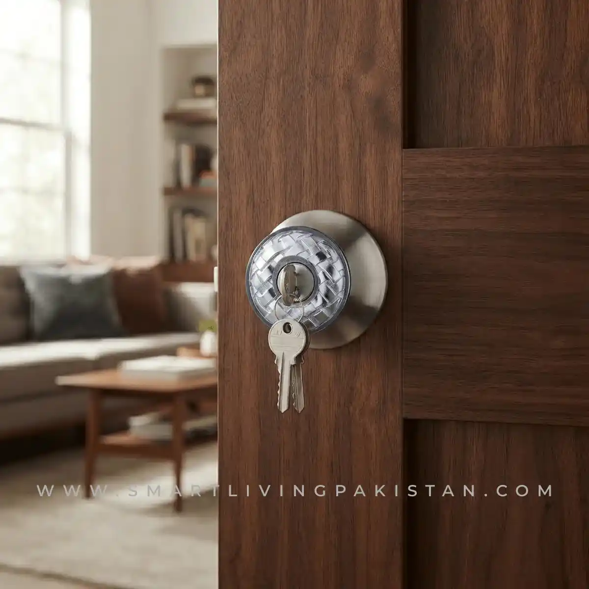 Silver Round Lock Set Halo by smart living pakistan