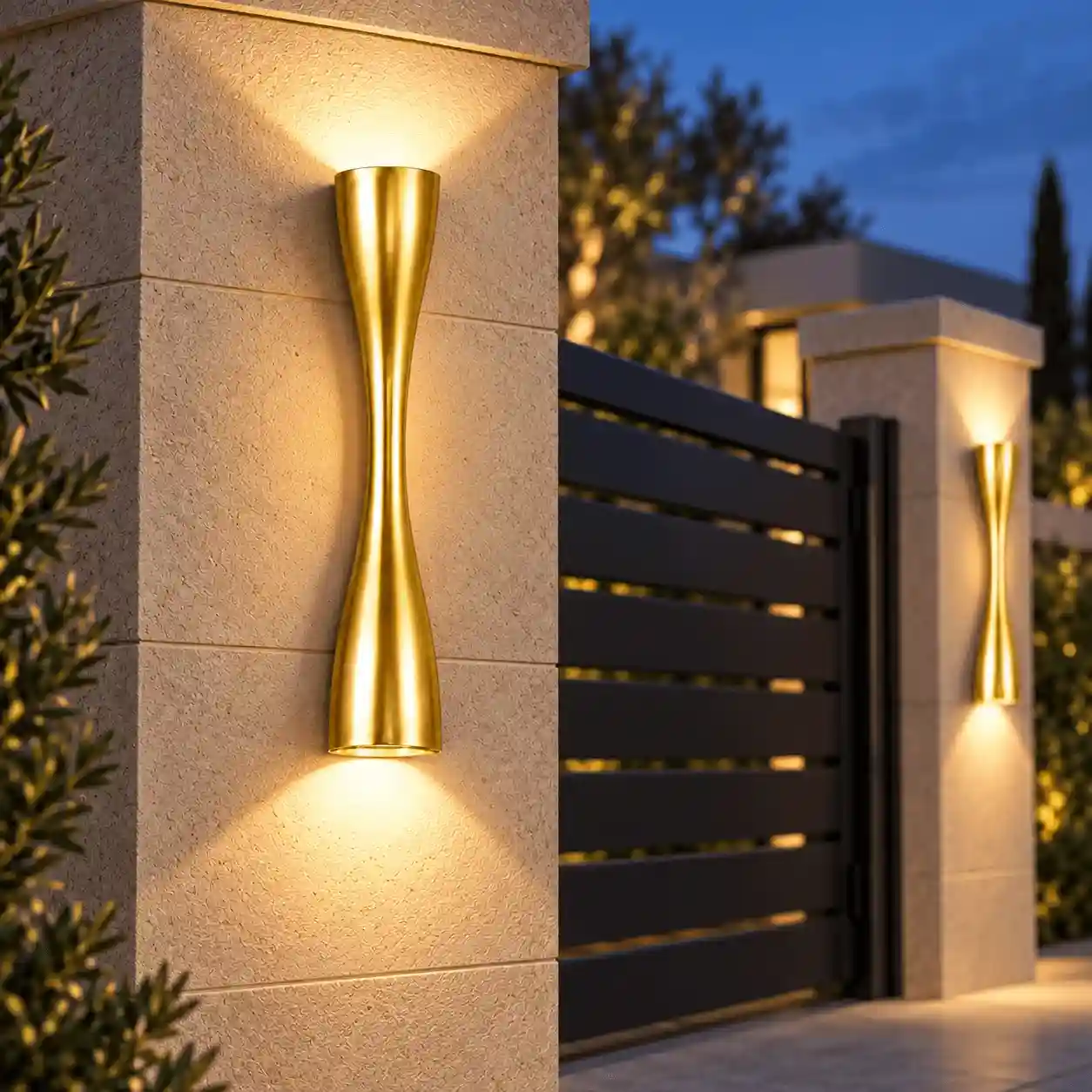 Golden Wall Sconce In Pakistan Modern Wall Sconce by smart living Pakistan