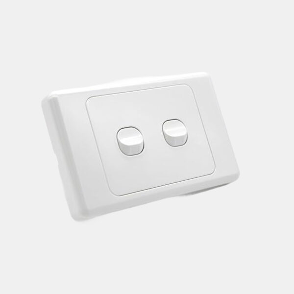 1x1 Gang 240v Wall Light Switch Board - Australian SAA - Image 2