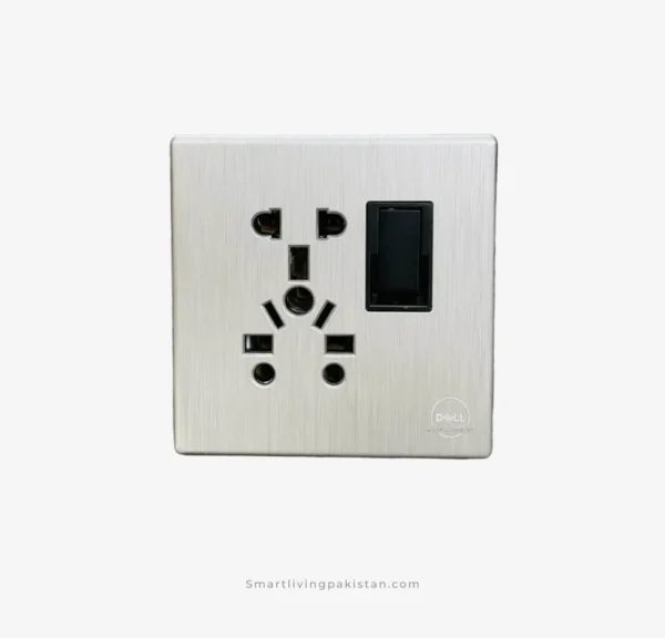 China Fitting Switch Plate Light plug - Galaxy Black Grey Series