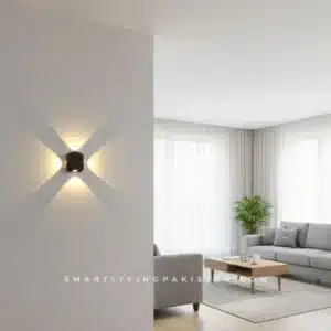 4-Way Metal LED Wall Light in Pakistan - Smart living pakistan smartlivingpakistan