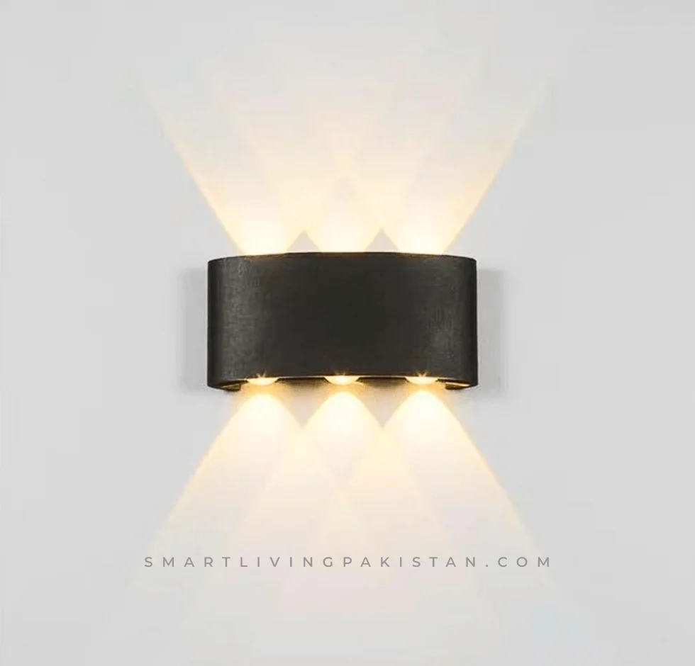 Waterproof 3 Up & Down Wall Light - Indoor & Outdoor - Smart Living Pakistan - smartlivingpakistan.com