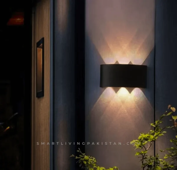 Waterproof 3 Up & Down Wall Light - Indoor & Outdoor - Smart Living Pakistan - smartlivingpakistan.com