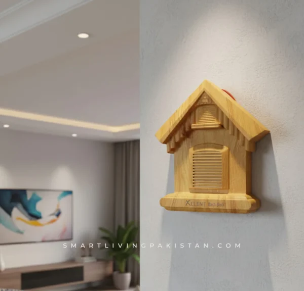 Xelent Hut Shaped Wired Doorbell High Quality - Smart living pakistan - smartlivingpakistan
