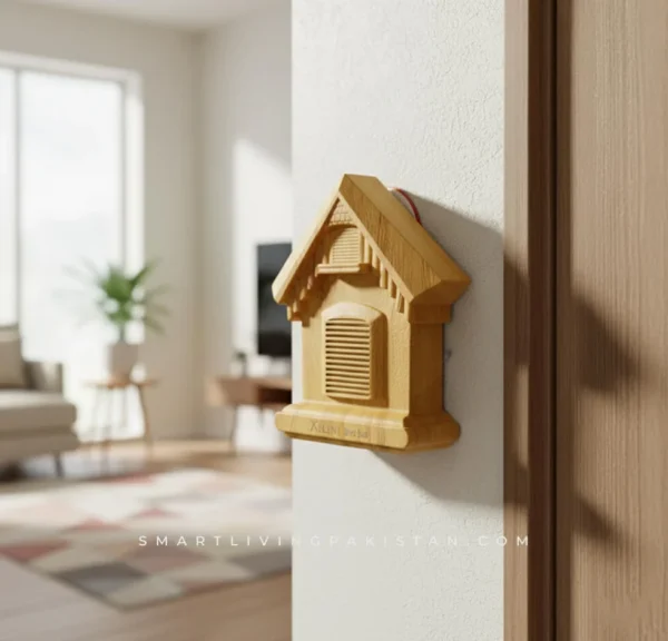 Xelent Hut Shaped Wired Doorbell High Quality - Smart living pakistan - smartlivingpakistan