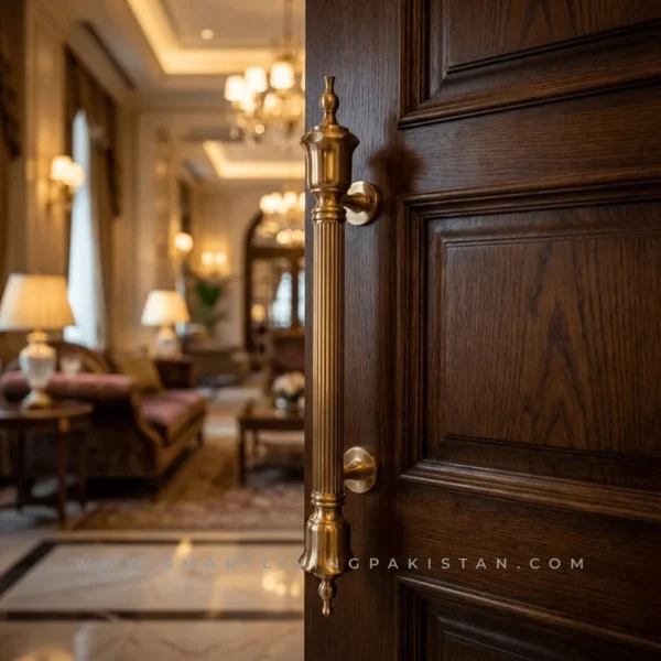 Brass Door handle - Modern Door handle by Smart Living pakistan www.smartlivingpakistan.com