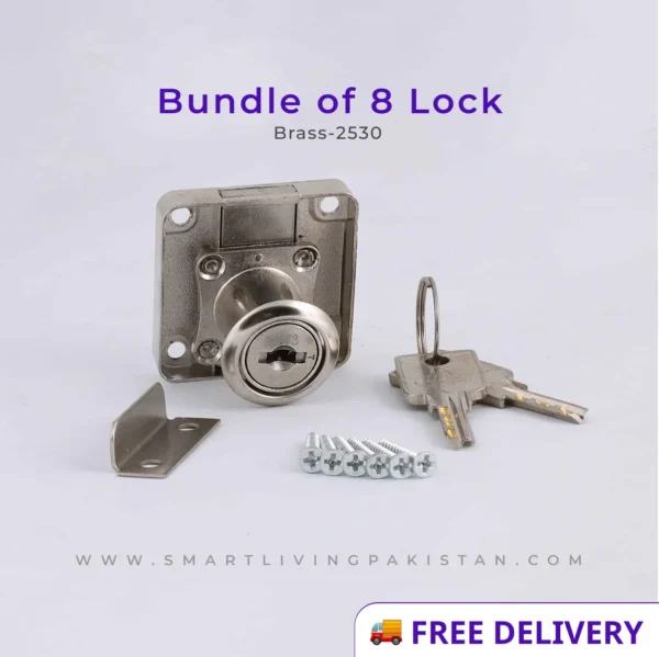 Stainless Steal Drawer Lock - Cabinet locks by smart Living Pakistan www.smartlivingpakistan.com