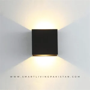 Square Wall light - Black Aluminum Wall Light by Smart Living Pakistan
