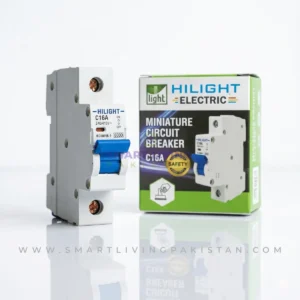 Hilight Electric 16A Miniature Circuit Breaker 240V 415V – Best MCB in Pakistan by Smart Living Pakistan