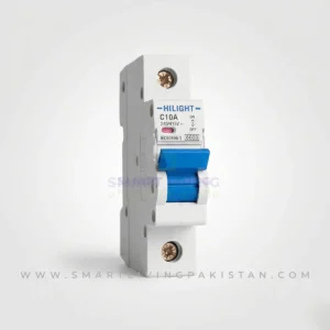 HiLight Electric 10A circuit breaker CB-9003 with retail box, 240/415V, by Smart Living Pakistan