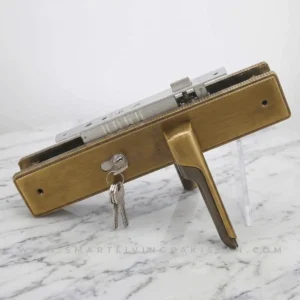 Fluted Door Handle Lock – Falcon by smart living pakistan modern door lock