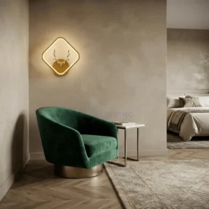 Markhor Wall Light Diamond Gold by Smart Living Pakistan