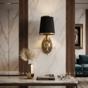 Beaded Brass Wall Sconce by Smart Living Pakistan