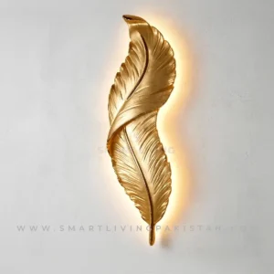 Feather Wall Light Leaf Wall Light by Smart Living Pakistan