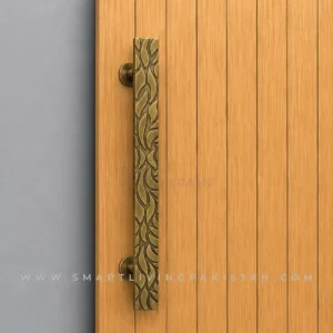 Flame Carved Door Handle by Smart Living Pakistan