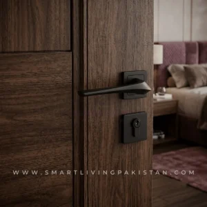 Premium Antique Brass Wing Handle Lock Black & Gold Color set by smart living Pakistan
