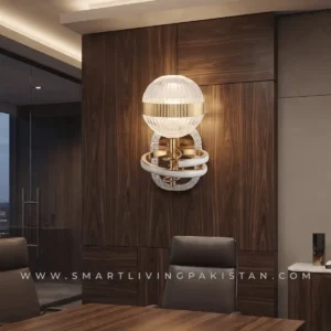 Reeded Globe Wall Light by Smart Living Pakistan Modern wall Lights