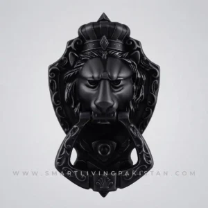 Black Crown Lion Door Knocker Scarface by smart living pakistan