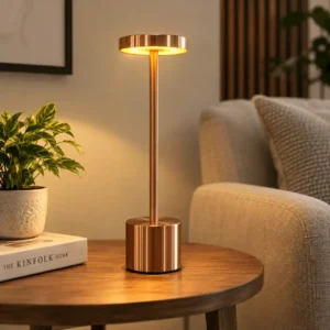 Metal Recharge Table Lamp 3 Color Modern Lamp by smart living Pakistan