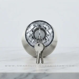 Silver Round Lock Set Halo by smart living pakistan