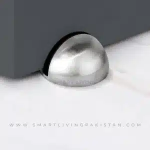 Silver Rubber Floor Stopper by smart living paksitan